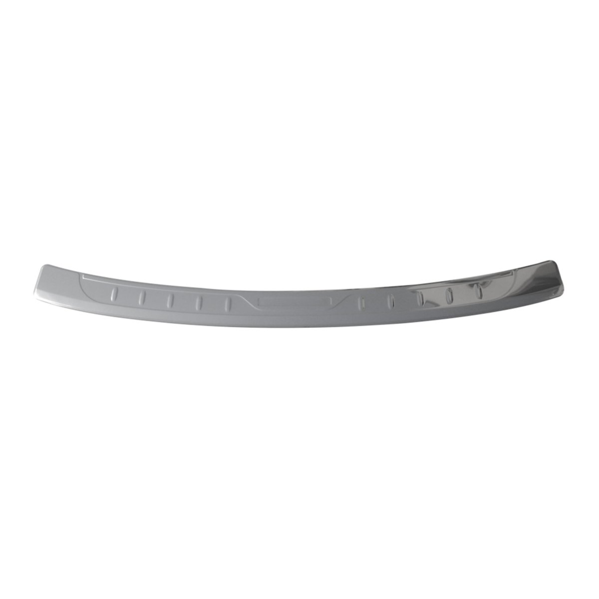 Subaru Forester Bumper Sill Cover - Rear - Omac - S.Steel - Gloss Silver - '14-'18